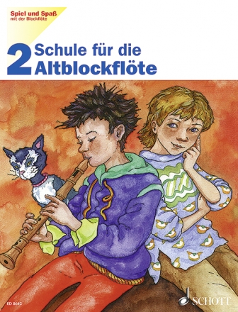 Spiel und Spa mit der Blockflte Band 2 - Schule fr Altblockflte