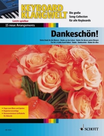 Dankeschn - 15 neue Arrangements fr Keyboard