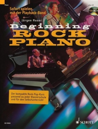 Beginning Rock Piano (+CD) fr Klavier