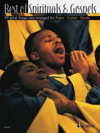 Best of Spirituals & Gospels fr Gesang und Klavier, Gitarre ad libitum