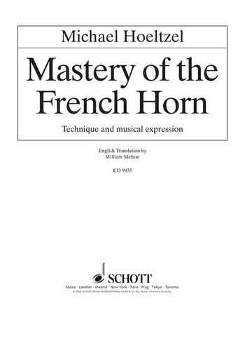 Mastery of the French Horn fr Horn