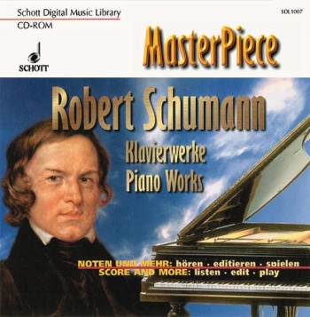 KLAVIERWERKE CD-ROM MASTERPIECE SCHOTT DIGITAL MUSIC LIBRARY