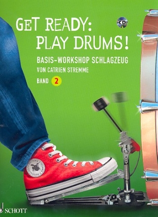 Get ready - Play Drums Band 2 (+CD) fr Schlagzeug