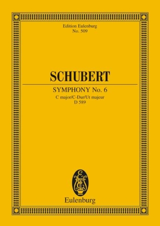 Sinfonie C-Dur Nr.6 D589 fr Orchester Studienpartitur