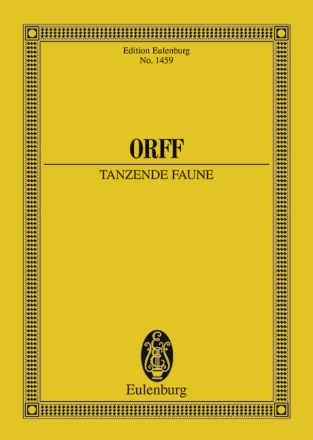 Tanzende Faune op.21 fr Orchester Studienpartitur