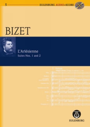 L'Arlesienne-Suiten Nr.1 und Nr.2 (+CD) fr Orchester Studienpartitur