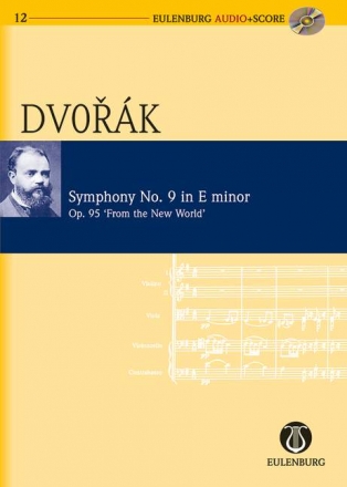 Sinfonie e-Moll Nr.9 op.95 (+CD) für Orchester Studienpartitur