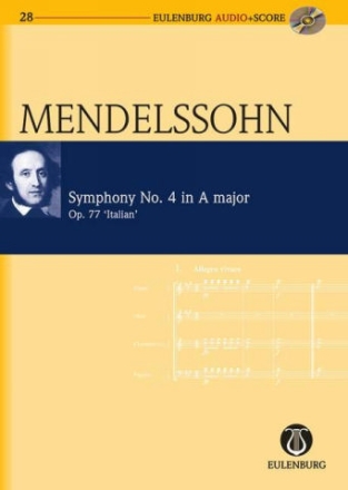 Sinfonie A-Dur Nr.4 op.90 (+CD) fr Orchester Studienpartitur