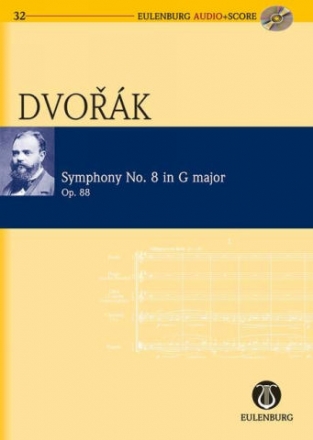 Sinfonie G-Dur Nr.8 op.88 (+CD) fr Orchester Studienpartitur