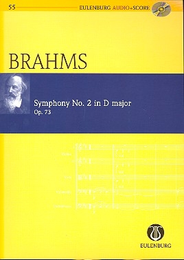 Sinfonie D-Dur Nr.2 op.73 (+CD) fr Orchester Studienpartitur