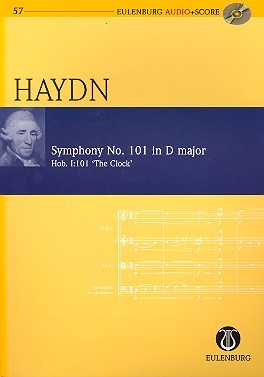Sinfonie D-Dur Nr.101 Hob.I:101 (+CD) fr Orchester Studienpartitur