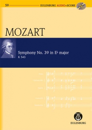 Sinfonie Es-Dur Nr.39 KV543 (+CD) fr Orchester Studienpartitur