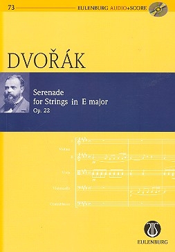 Serenade E-Dur op.22 (+CD) fr Streicher Studienpartitur