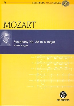 Sinfonie D-Dur Nr.38 KV504 (+CD) fr Orchester Studienpartitur