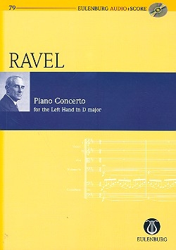 Konzert D-Dur fr die linke Hand (+CD) fr Klavier (linke Hand) und Orchester Studienpartitur