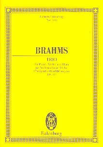 Trio Es-Dur op.40 fr Klavier, Violine und Horn (Violoncello, Viola) Studienpartitur