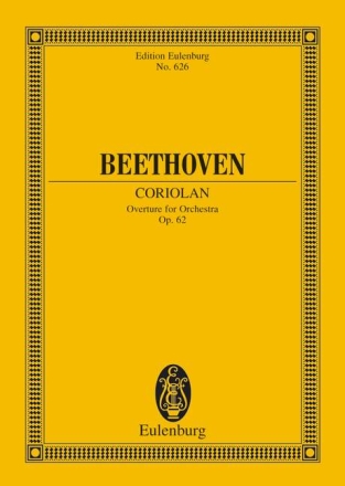 Coriolan-Ouvertre op.62 fr Orchester Studienpartitur