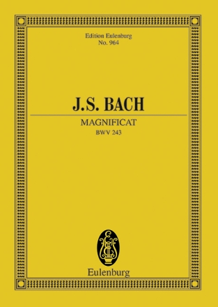 Magnificat D-Dur BWV243 fr Soli, gem Chor und Orchester Studienpartitur