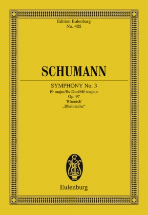 Sinfonie Es-Dur Nr.3 op.97 fr Orchester Studienpartitur