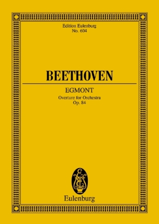 Egmont op.84 Ouvertre fr Orchester Studienpartitur