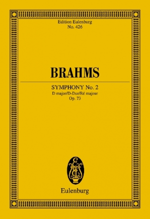 Sinfonie D-Dur Nr.2 op.73 für Orchester Studienpartitur