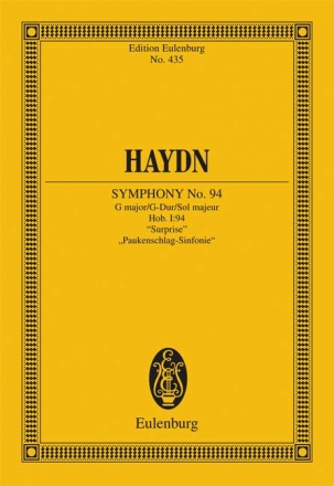 Sinfonie G-Dur Nr.94 Hob.I:94 fr Orchester Studienpartitur