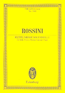 Petite messe solennelle fr Soli, gem Chor, Klavier und Harmonium Studienpartitur