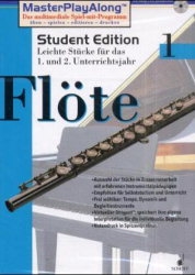 STUDENT EDITION 1 FLOETE (CD-ROM) MASTER PLAY ALONG DAS MULTIMEDIALE SPIEL-MIT-PROGRAMM