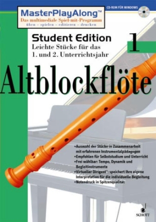 STUDENT EDITION 1 ALTBLOCKFLOETE (CD-ROM) MASTER PLAY ALONG