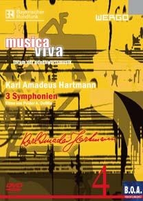 Hartmann, Karl Amadeus: Karl Amadeus Hartmann - 3 Symphonien DVD Film von Peider A. Defilla / Reihe 