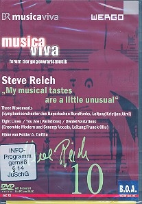 Steve Reich DVD MUSICA VIVA - Forum der Gegenwartsmusik