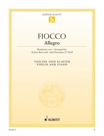 Allegro fr Violine und Klavier