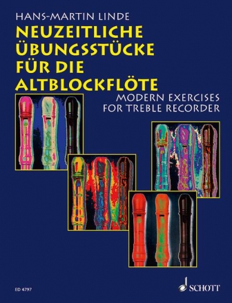 Neuzeitliche bungsstcke fr Altblockflte solo