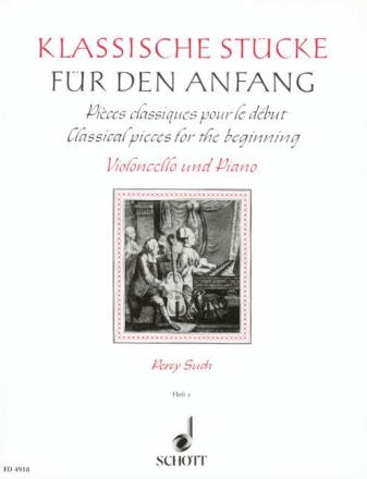Klassische Stcke fr den Anfang Band 1 fr Violoncello und Klavier
