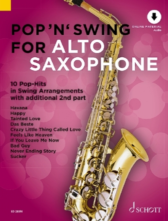 Pop 'n' Swing (+Online Audio) fr 1-2 Saxophone