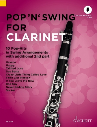 Pop 'n' Swing (+Online Audio) fr 1-2 Klarinetten