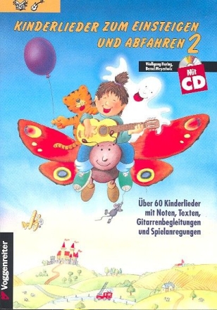 Kinderlieder zum Einsteigen und Abfahren Band 2 (+CD) 