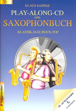 Playalong-CD zum Saxophonbuch