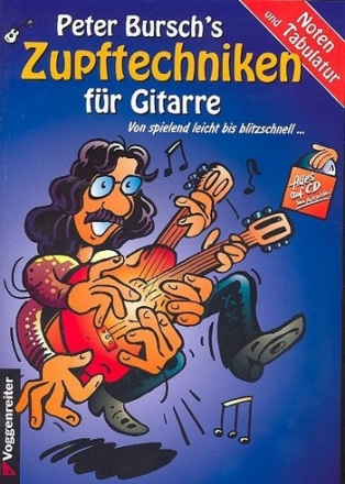Zupftechniken fr Gitarre (+CD) (Noten und Tab) 