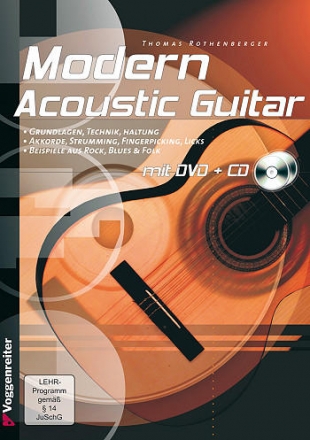 Modern Acoustic Guitar (mit CD+DVD) 