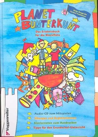 Planet Bunterkunt (+CD) fr Sopranblockflte