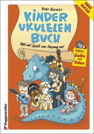 Peter Bursch's Kinder Ukulelenbuch (+Online Audio/Video) für Ukulele