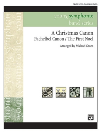 Green, Michael (arranger) Christmas Canon, A (concert band)  Symphonic wind band