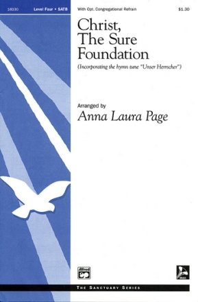 CHRIST, THE SURE FNDATN/SATB  Default setting