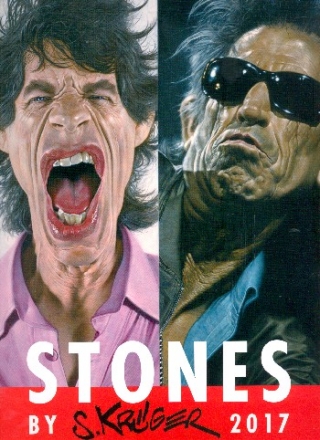 Kalender Rolling Stones 2017 Monatskalender 21 x 29,7cm