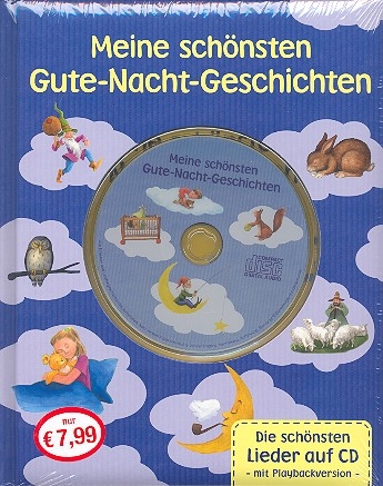 Meine schnsten Gute-Nacht-Geschichten (+CD) Liederbuch Melodie/Texte/Akkorde