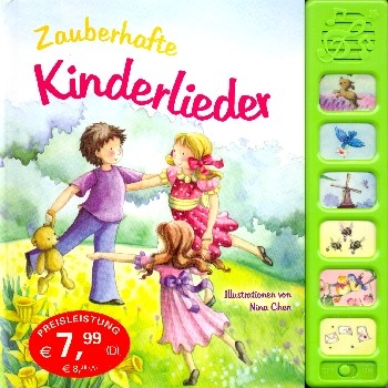 Zauberhafte Kinderlieder (+Soundchip)  Liederbuch