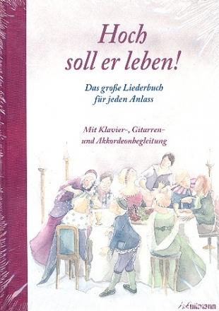 Hoch soll er leben Liederbuch Klavier/Gesang/Gitarre