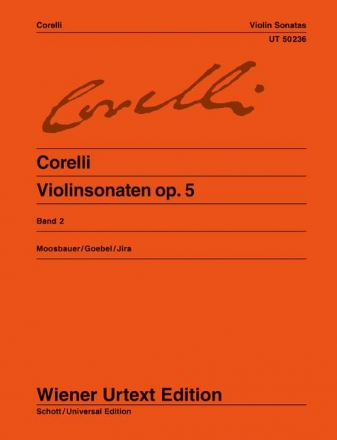 Sonaten op.5 Band 2 (Nr.7-12) fr Violine und Bc