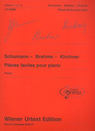 Leichte Klavierstcke mit betipps Band 4 (frz/sp) fr Klavier (Schumann - Brahms - Kirchner)